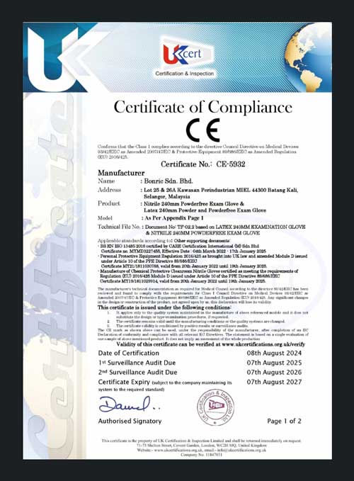 Certificate 10